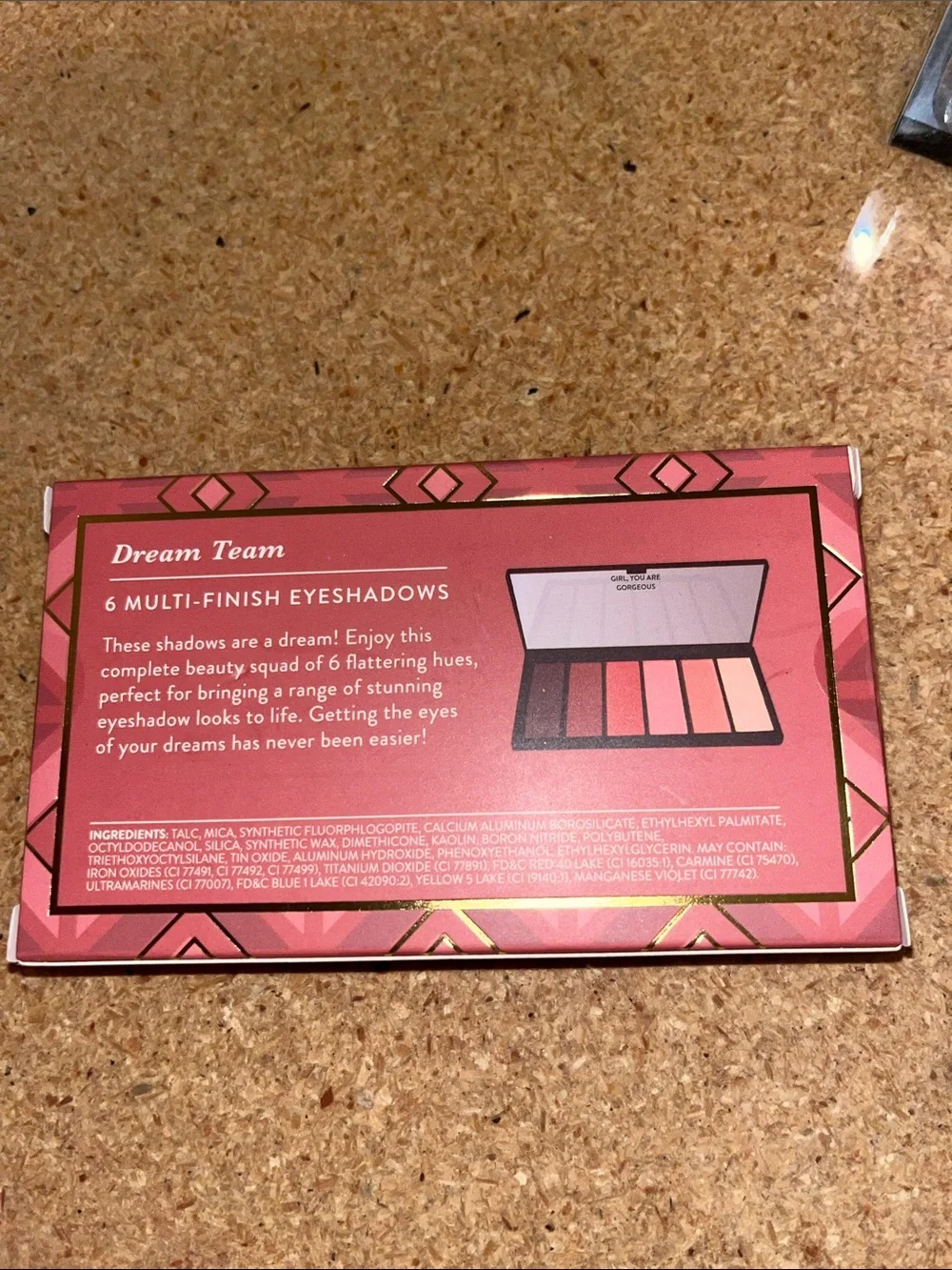Laura Geller Dream Team Blush Hour Eyeshadow Palette — Coral & Pink Packaging